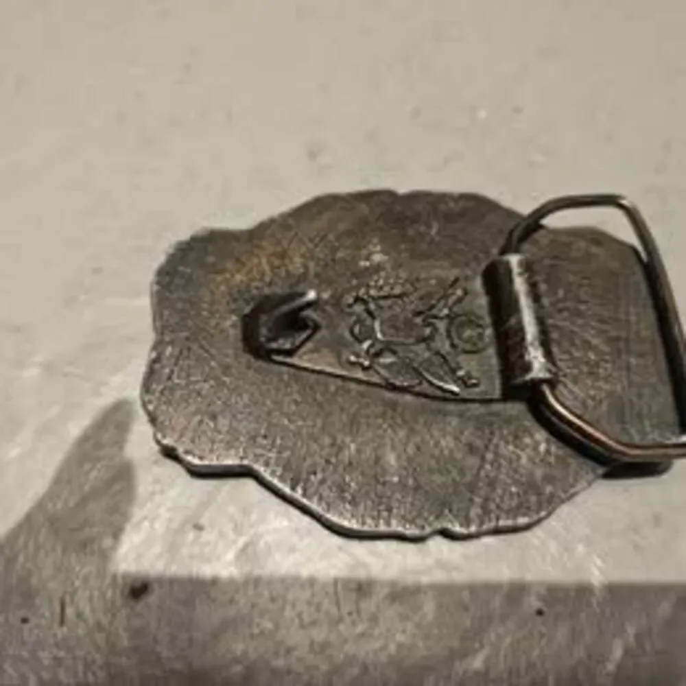 Bicentennial Railroad Metal Belt Buckle 1776 - 1976